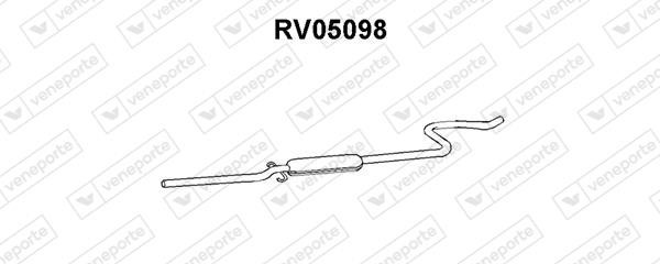 Veneporte RV05098 Глушник, середня частина RV05098: Купити в Україні - Добра ціна на EXIST.UA!