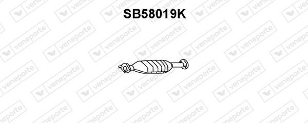 Veneporte SB58019K Каталізатор SB58019K: Купити в Україні - Добра ціна на EXIST.UA!