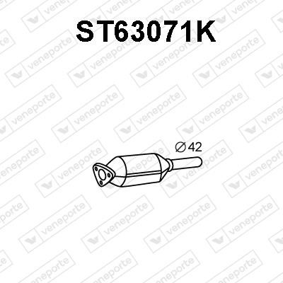 Veneporte ST63071K Каталізатор ST63071K: Купити в Україні - Добра ціна на EXIST.UA!