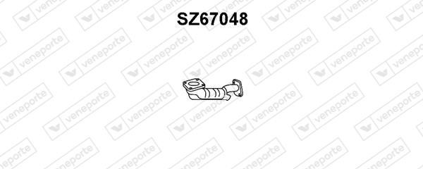 Veneporte SZ67048 Вихлопна труба SZ67048: Купити в Україні - Добра ціна на EXIST.UA!