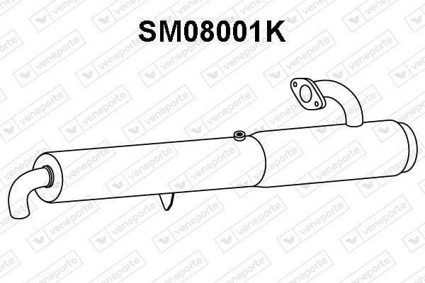 Veneporte SM08001K Каталізатор SM08001K: Купити в Україні - Добра ціна на EXIST.UA!