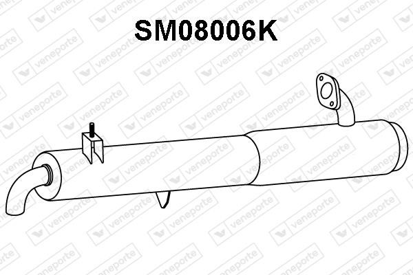 Veneporte SM08006K Каталізатор SM08006K: Купити в Україні - Добра ціна на EXIST.UA!