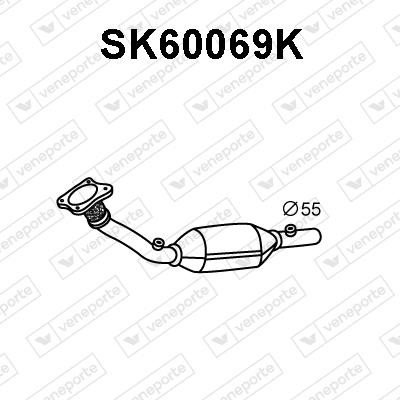 Veneporte SK60069K Каталізатор SK60069K: Купити в Україні - Добра ціна на EXIST.UA!