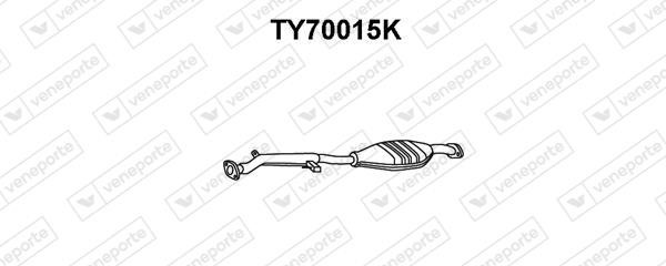 Veneporte TY70015K Каталізатор TY70015K: Приваблива ціна - Купити в Україні на EXIST.UA!