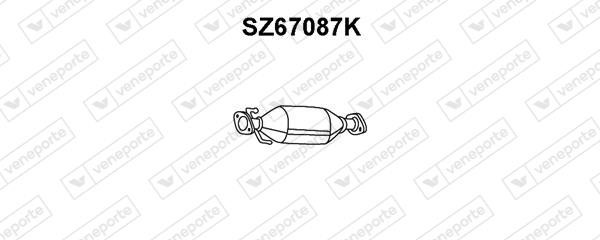 Veneporte SZ67087K Каталізатор SZ67087K: Купити в Україні - Добра ціна на EXIST.UA!