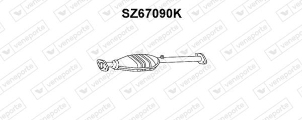 Veneporte SZ67090K Каталізатор SZ67090K: Купити в Україні - Добра ціна на EXIST.UA!