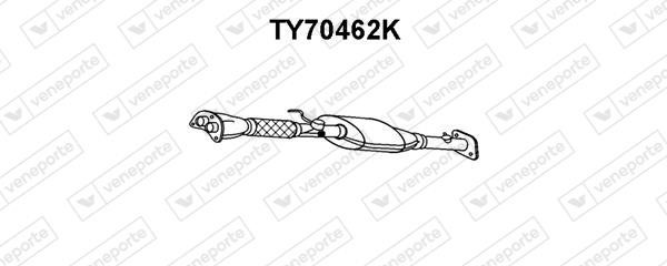 Veneporte TY70462K Каталізатор TY70462K: Купити в Україні - Добра ціна на EXIST.UA!