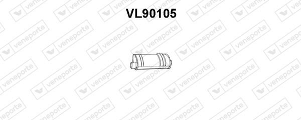Veneporte VL90105 Глушник, задня частина VL90105: Купити в Україні - Добра ціна на EXIST.UA!