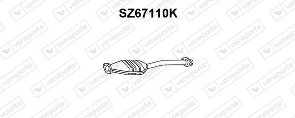 Veneporte SZ67110K Каталізатор SZ67110K: Купити в Україні - Добра ціна на EXIST.UA!