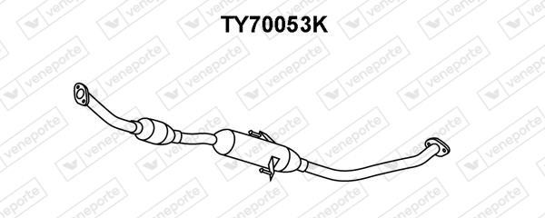 Veneporte TY70053K Каталізатор TY70053K: Купити в Україні - Добра ціна на EXIST.UA!
