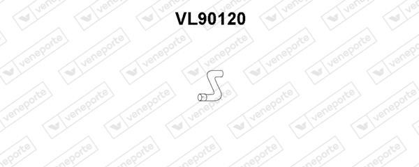 Veneporte VL90120 Вихлопна труба VL90120: Купити в Україні - Добра ціна на EXIST.UA!