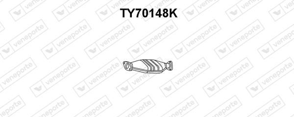 Veneporte TY70148K Каталізатор TY70148K: Купити в Україні - Добра ціна на EXIST.UA!