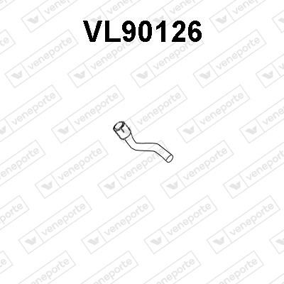 Veneporte VL90126 Глушник, задня частина VL90126: Купити в Україні - Добра ціна на EXIST.UA!
