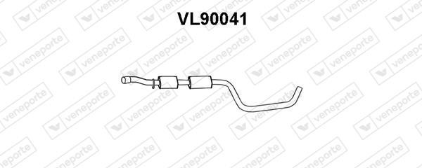 Veneporte VL90041 Глушник, середня частина VL90041: Купити в Україні - Добра ціна на EXIST.UA!