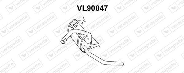 Veneporte VL90047 Глушник, задня частина VL90047: Купити в Україні - Добра ціна на EXIST.UA!
