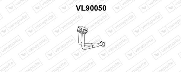 Veneporte VL90050 Вихлопна труба VL90050: Купити в Україні - Добра ціна на EXIST.UA!