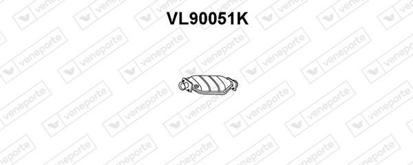 Veneporte VL90051K Каталізатор VL90051K: Купити в Україні - Добра ціна на EXIST.UA!