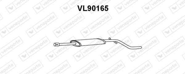 Veneporte VL90165 Резонатор VL90165: Купити в Україні - Добра ціна на EXIST.UA!