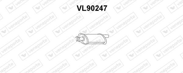 Veneporte VL90247 Резонатор VL90247: Купити в Україні - Добра ціна на EXIST.UA!