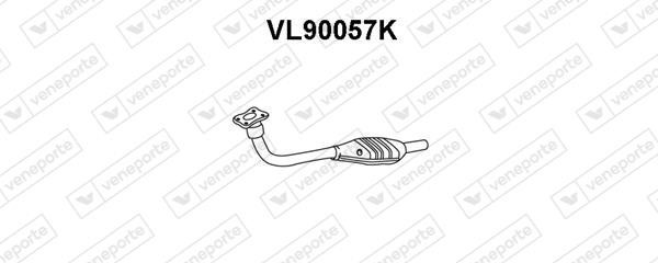 Veneporte VL90057K Каталізатор VL90057K: Купити в Україні - Добра ціна на EXIST.UA!