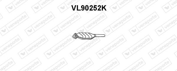 Veneporte VL90252K Каталізатор VL90252K: Купити в Україні - Добра ціна на EXIST.UA!
