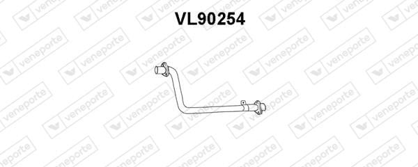 Veneporte VL90254 Вихлопна труба VL90254: Купити в Україні - Добра ціна на EXIST.UA!