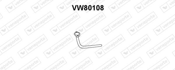 Veneporte VW80108 Вихлопна труба VW80108: Купити в Україні - Добра ціна на EXIST.UA!