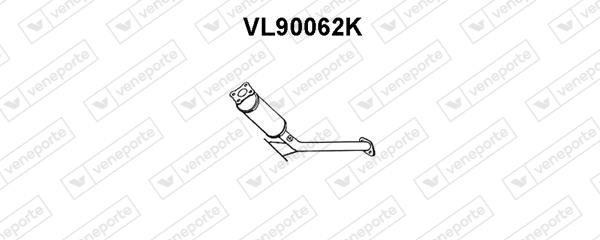 Veneporte VL90062K Каталізатор VL90062K: Купити в Україні - Добра ціна на EXIST.UA!