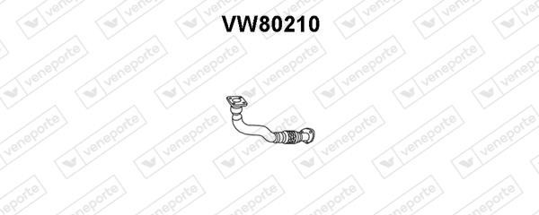 Veneporte VW80210 Вихлопна труба VW80210: Купити в Україні - Добра ціна на EXIST.UA!