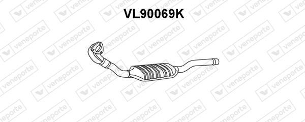 Veneporte VL90069K Каталізатор VL90069K: Купити в Україні - Добра ціна на EXIST.UA!