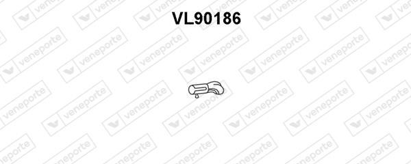 Veneporte VL90186 Вихлопна труба VL90186: Купити в Україні - Добра ціна на EXIST.UA!