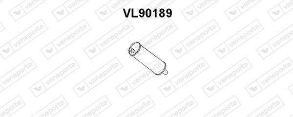 Veneporte VL90189 Глушник, задня частина VL90189: Купити в Україні - Добра ціна на EXIST.UA!