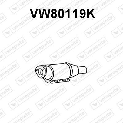 Veneporte VW80119K Каталізатор VW80119K: Купити в Україні - Добра ціна на EXIST.UA!