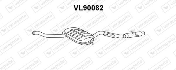 Veneporte VL90082 Глушник, задня частина VL90082: Купити в Україні - Добра ціна на EXIST.UA!
