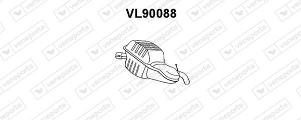Veneporte VL90088 Глушник, задня частина VL90088: Купити в Україні - Добра ціна на EXIST.UA!