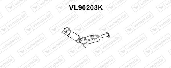 Veneporte VL90203K Каталізатор VL90203K: Купити в Україні - Добра ціна на EXIST.UA!