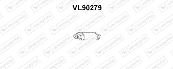 Veneporte VL90279 Резонатор VL90279: Купити в Україні - Добра ціна на EXIST.UA!