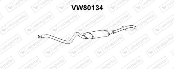 Veneporte VW80134 Глушник, задня частина VW80134: Приваблива ціна - Купити в Україні на EXIST.UA!