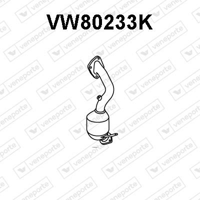 Veneporte VW80233K Каталізатор VW80233K: Купити в Україні - Добра ціна на EXIST.UA!