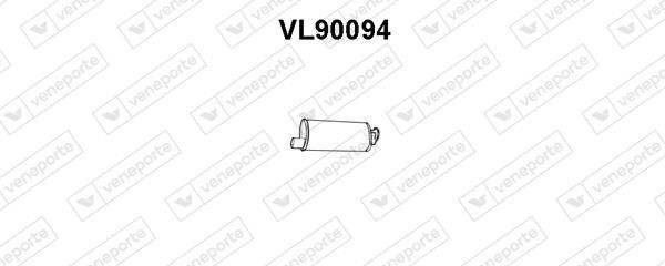 Veneporte VL90094 Глушник, задня частина VL90094: Приваблива ціна - Купити в Україні на EXIST.UA!