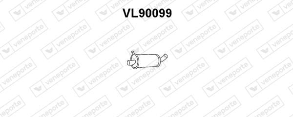 Veneporte VL90099 Глушник, середня частина VL90099: Купити в Україні - Добра ціна на EXIST.UA!