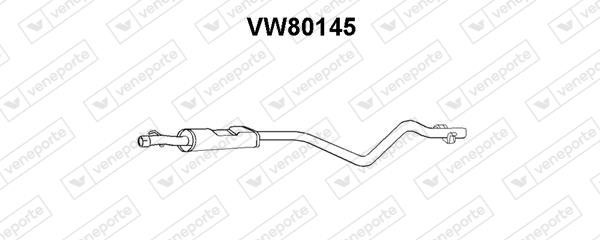 Veneporte VW80145 Резонатор VW80145: Купити в Україні - Добра ціна на EXIST.UA!