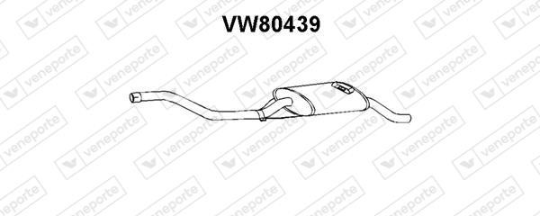 Veneporte VW80439 Глушник, задня частина VW80439: Купити в Україні - Добра ціна на EXIST.UA!