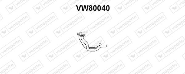 Veneporte VW80040 Вихлопна труба VW80040: Купити в Україні - Добра ціна на EXIST.UA!