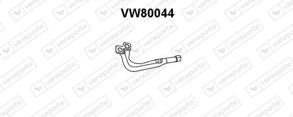 Veneporte VW80044 Вихлопна труба VW80044: Купити в Україні - Добра ціна на EXIST.UA!