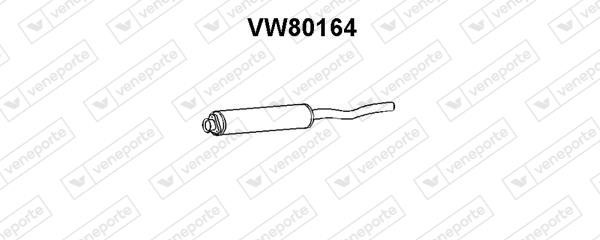 Veneporte VW80164 Резонатор VW80164: Купити в Україні - Добра ціна на EXIST.UA!