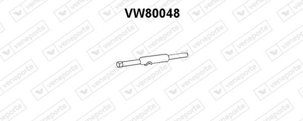 Veneporte VW80048 Резонатор VW80048: Купити в Україні - Добра ціна на EXIST.UA!