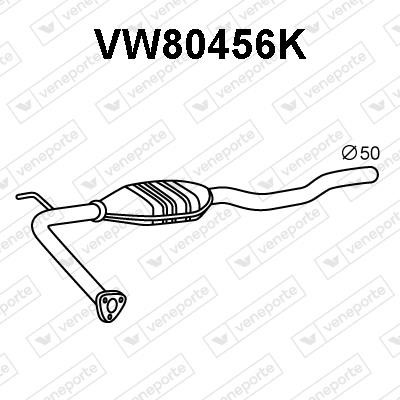 Veneporte VW80456K Каталізатор VW80456K: Купити в Україні - Добра ціна на EXIST.UA!