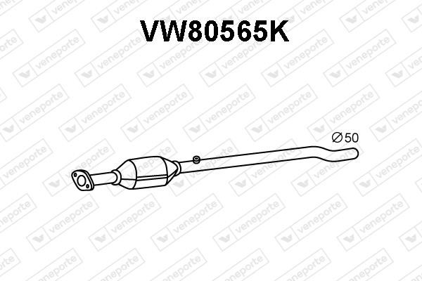 Veneporte VW80565K Каталізатор VW80565K: Купити в Україні - Добра ціна на EXIST.UA!