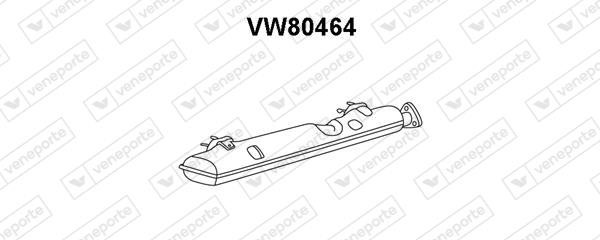 Veneporte VW80464 Глушник, задня частина VW80464: Купити в Україні - Добра ціна на EXIST.UA!